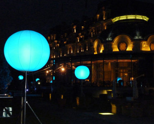 Ballon LED - Lausanne Palace