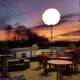 Ballon Lumineux - Buvette au crépuscule