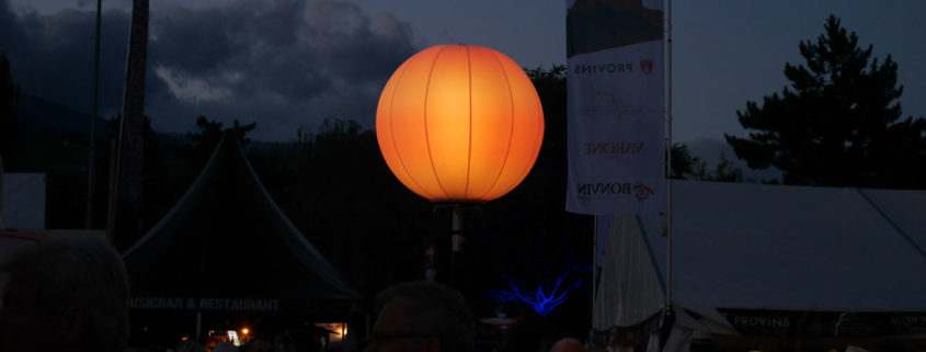 Ballon Lumineux - Sion sous les Étoiles 2016