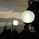 Ballon Lumineux - Dans le vignoble