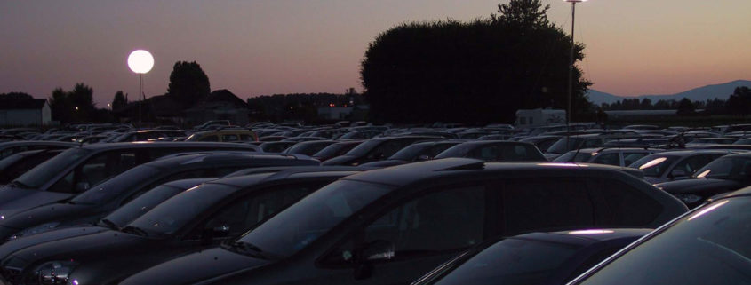 Ballon Lumineux - Éclairage d'un parking
